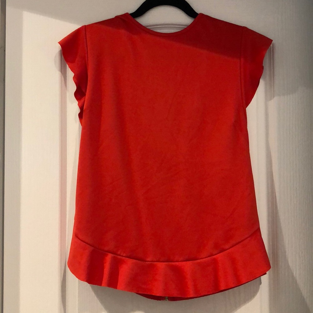 Red blouse